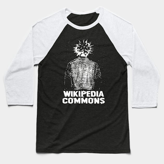 wikipedia commons Baseball T-Shirt by sumurbatu